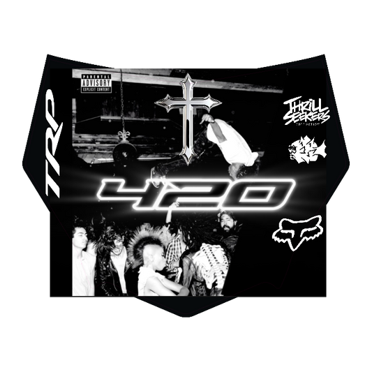 CUSTOM MOTOCUTZ FRONT PLATE DECAL
