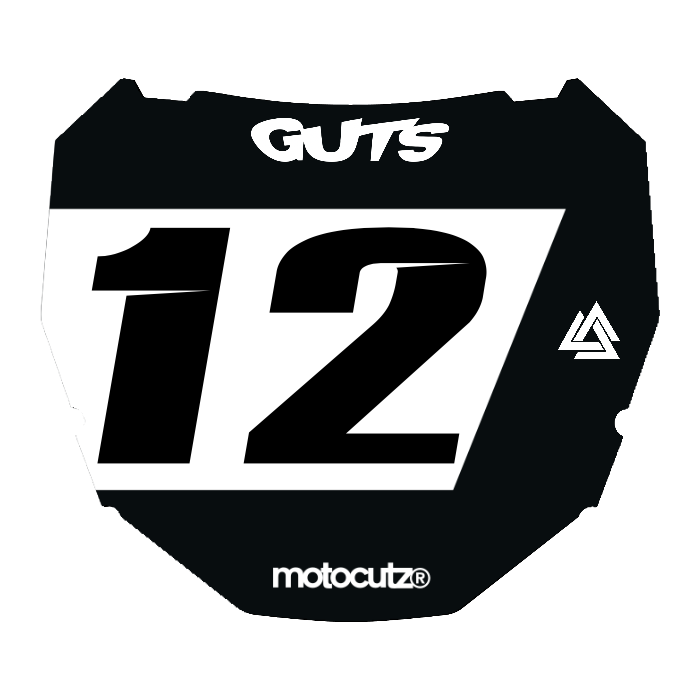 CUSTOM ODI NUMBER PLATE DECAL