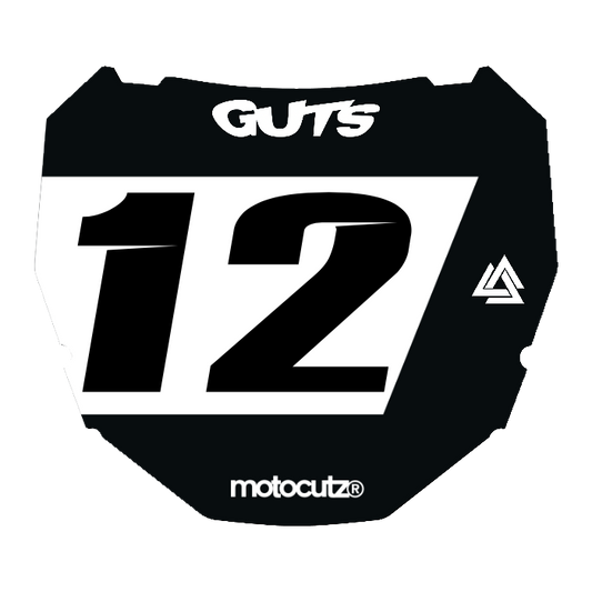 CUSTOM ODI NUMBER PLATE DECAL