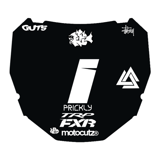 CUSTOM ODI NUMBER PLATE DECAL