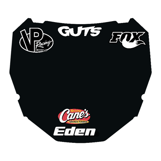 CUSTOM ODI NUMBER PLATE DECAL