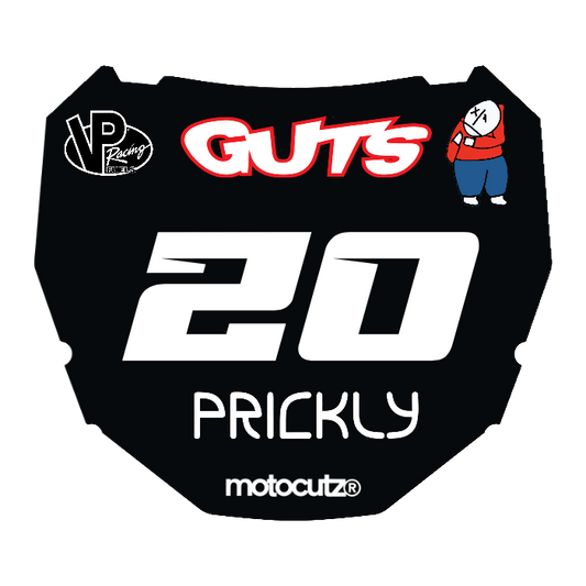 CUSTOM ODI NUMBER PLATE DECAL