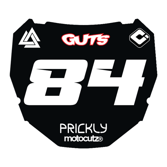 CUSTOM ODI NUMBER PLATE DECAL