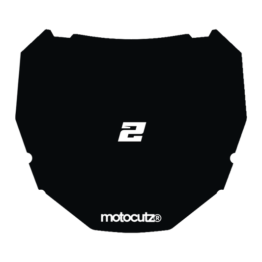 CUSTOM ODI NUMBER PLATE DECAL