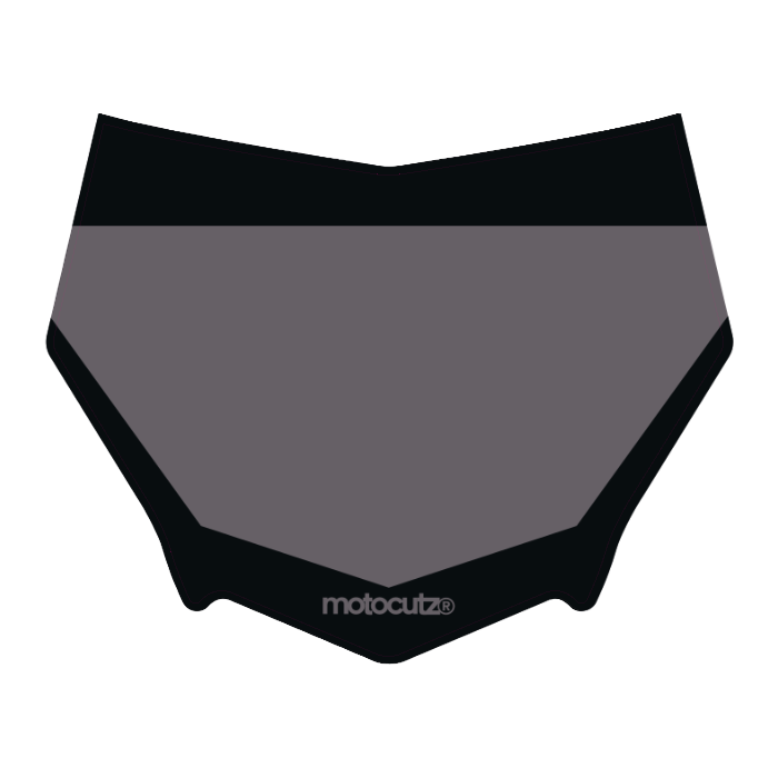 CUSTOM MOTOCUTZ FRONT PLATE DECAL