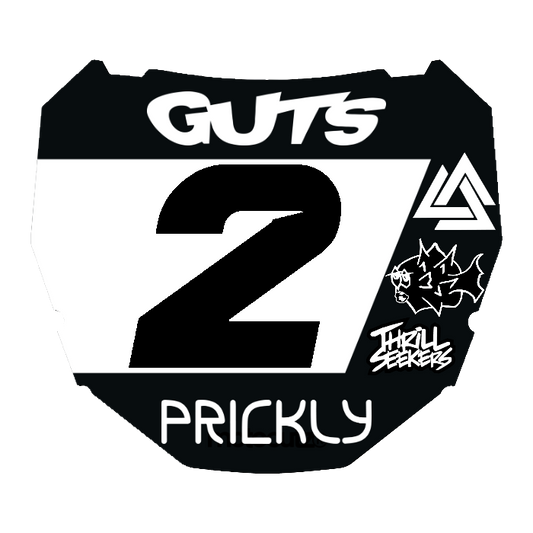 CUSTOM ODI NUMBER PLATE DECAL
