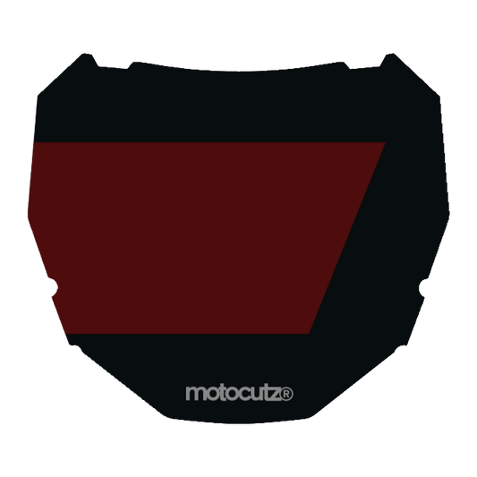 CUSTOM ODI NUMBER PLATE DECAL