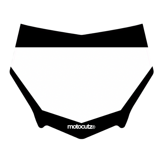 CUSTOM MOTOCUTZ FRONT PLATE DECAL