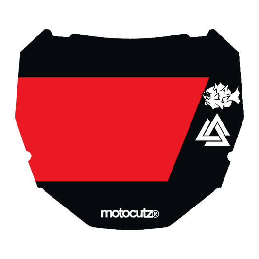 CUSTOM ODI NUMBER PLATE DECAL