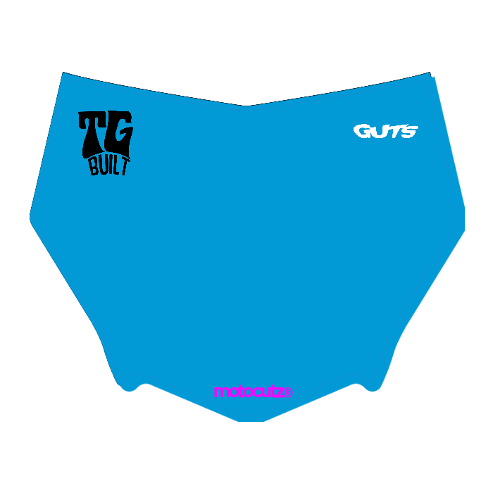 CUSTOM MOTOCUTZ FRONT PLATE DECAL