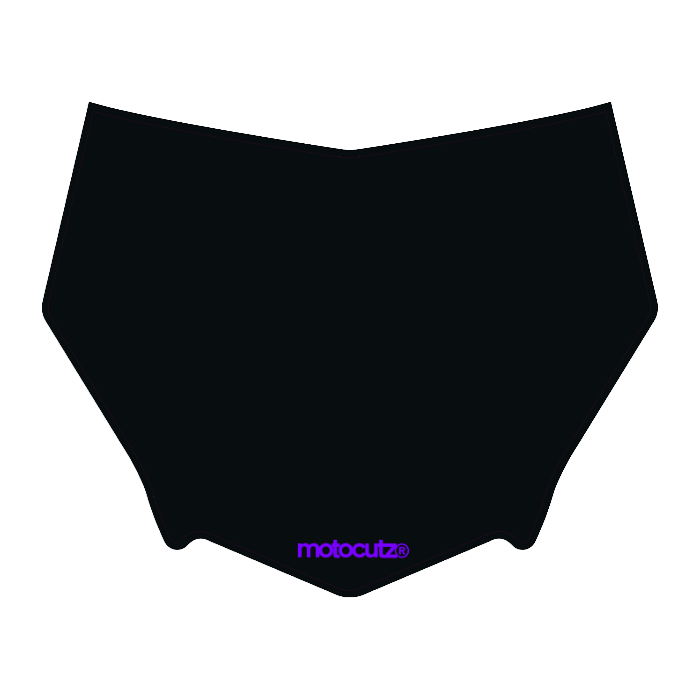 CUSTOM MOTOCUTZ FRONT PLATE DECAL