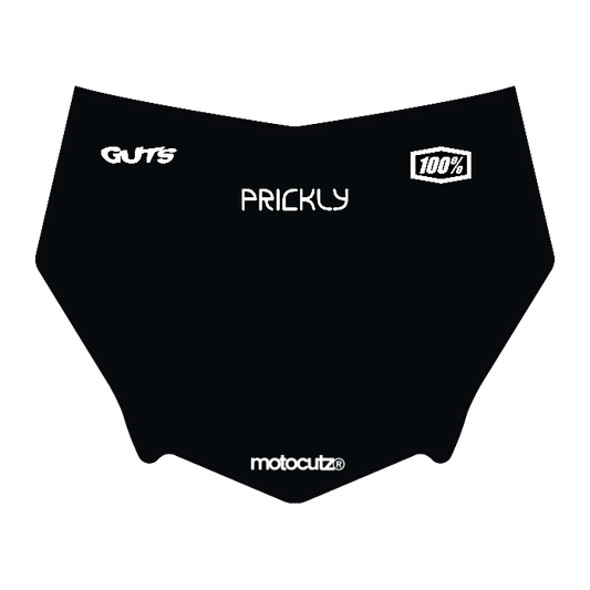 CUSTOM MOTOCUTZ FRONT PLATE DECAL