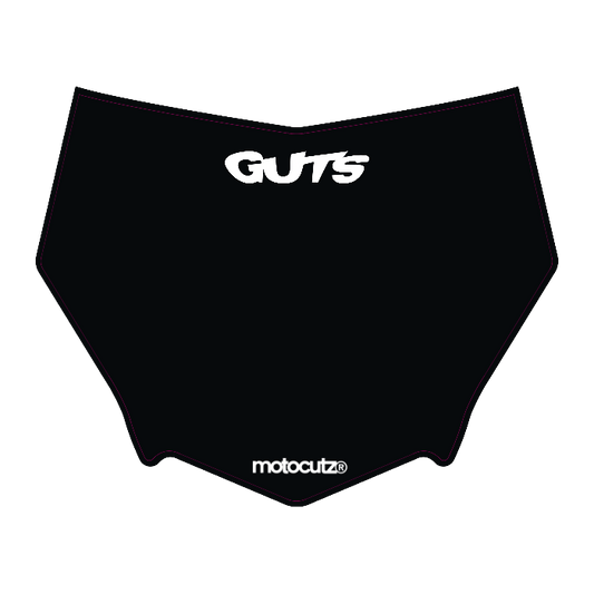CUSTOM MOTOCUTZ FRONT PLATE DECAL