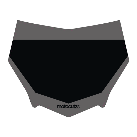 CUSTOM MOTOCUTZ FRONT PLATE DECAL