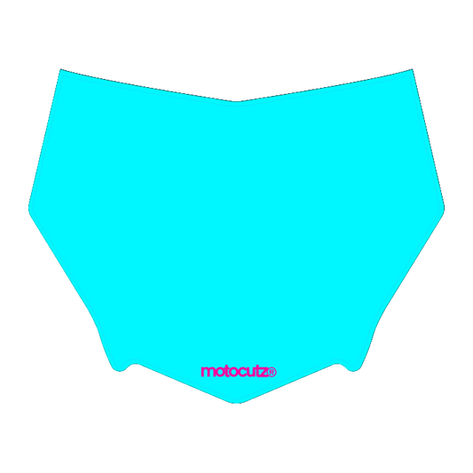 CUSTOM MOTOCUTZ FRONT PLATE DECAL