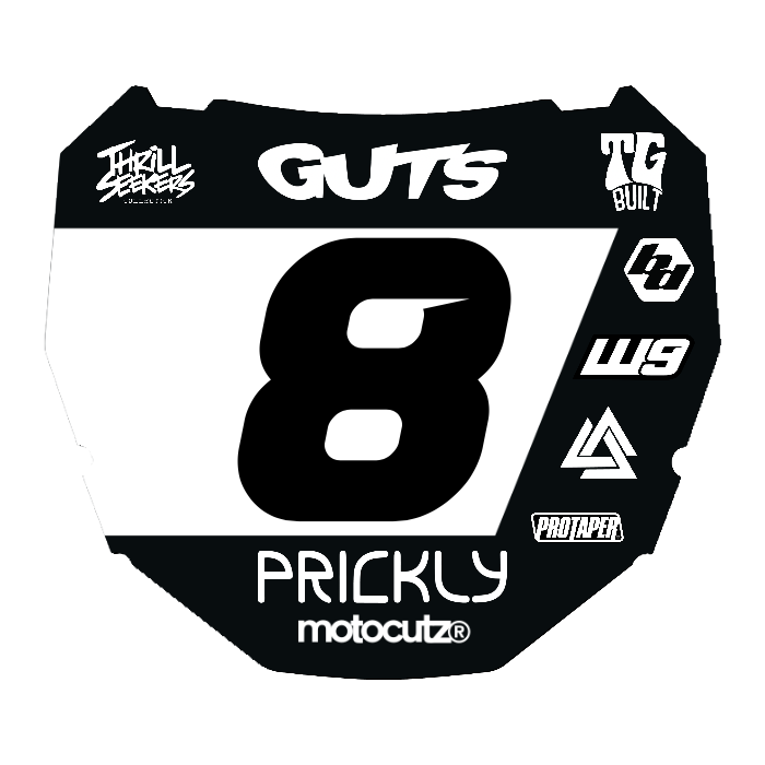 CUSTOM ODI NUMBER PLATE DECAL