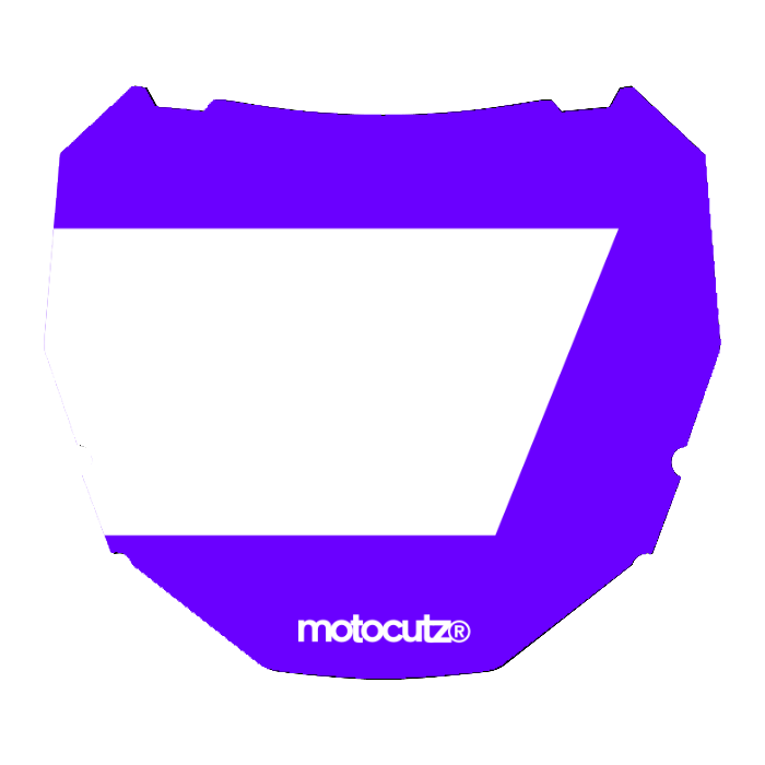 CUSTOM ODI NUMBER PLATE DECAL