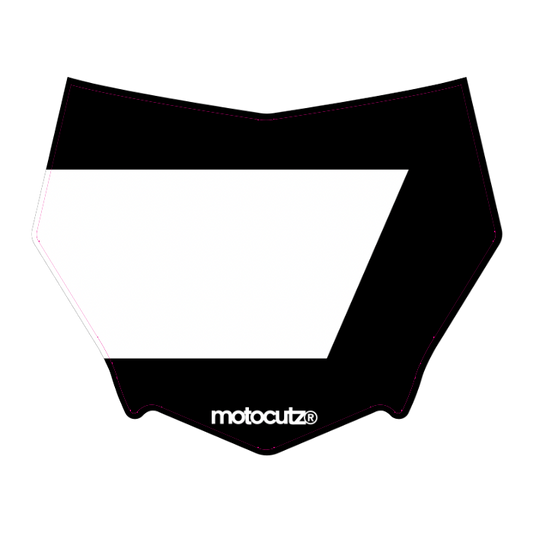 CUSTOM MOTOCUTZ FRONT PLATE DECAL