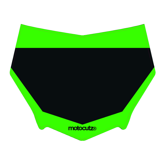 CUSTOM MOTOCUTZ FRONT PLATE DECAL