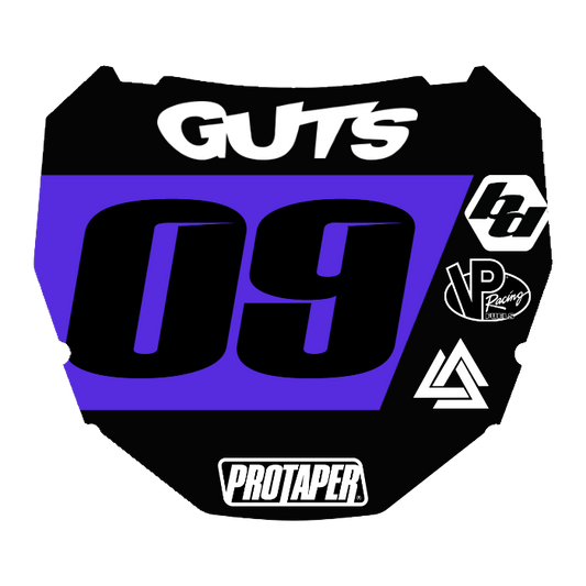 CUSTOM ODI NUMBER PLATE DECAL