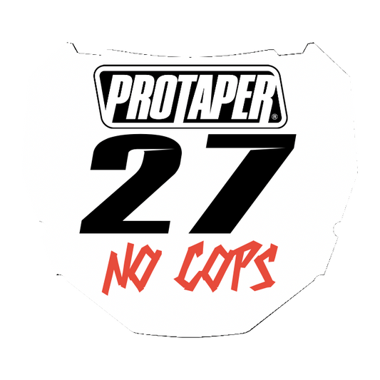 CUSTOM ODI NUMBER PLATE DECAL