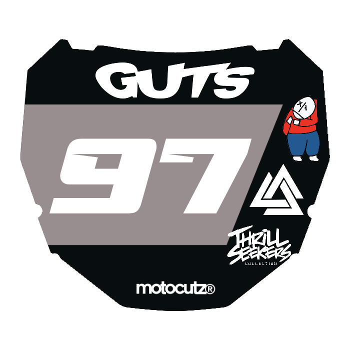 CUSTOM ODI NUMBER PLATE DECAL