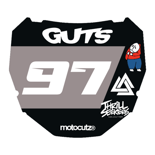 CUSTOM ODI NUMBER PLATE DECAL