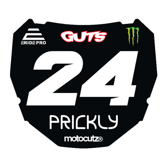 CUSTOM ODI NUMBER PLATE DECAL