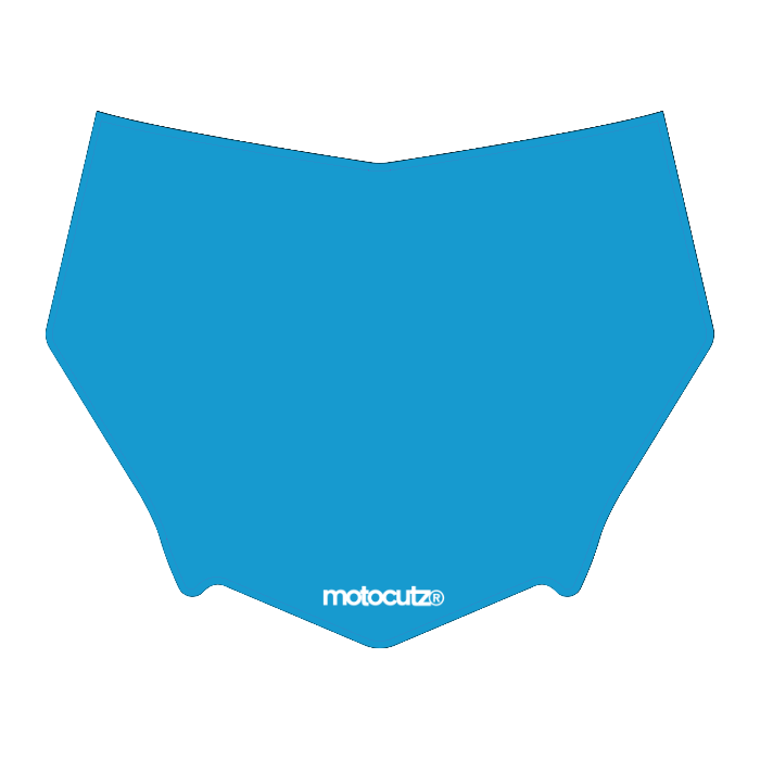 CUSTOM MOTOCUTZ FRONT PLATE DECAL