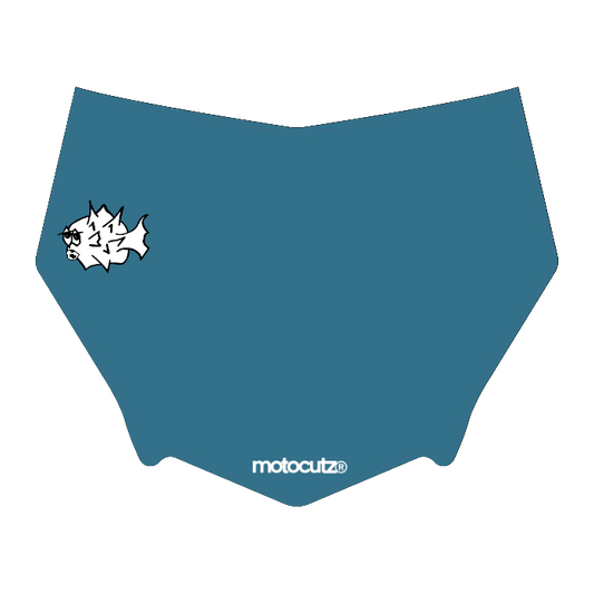 CUSTOM MOTOCUTZ FRONT PLATE DECAL