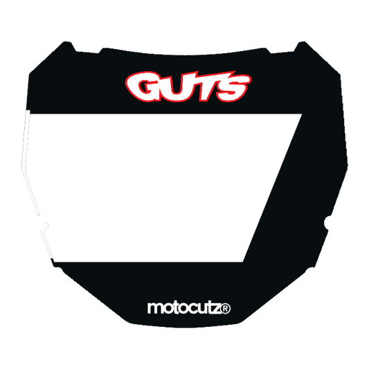 CUSTOM ODI NUMBER PLATE DECAL