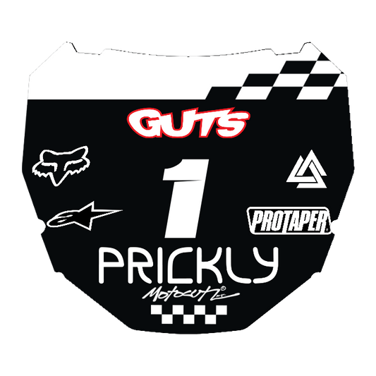 CUSTOM ODI NUMBER PLATE DECAL