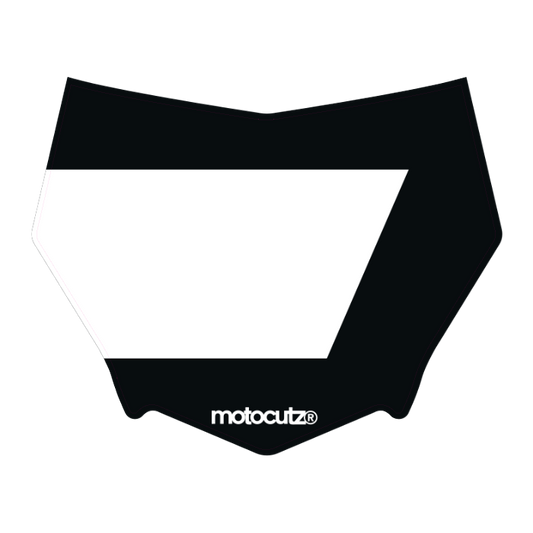 CUSTOM MOTOCUTZ FRONT PLATE DECAL