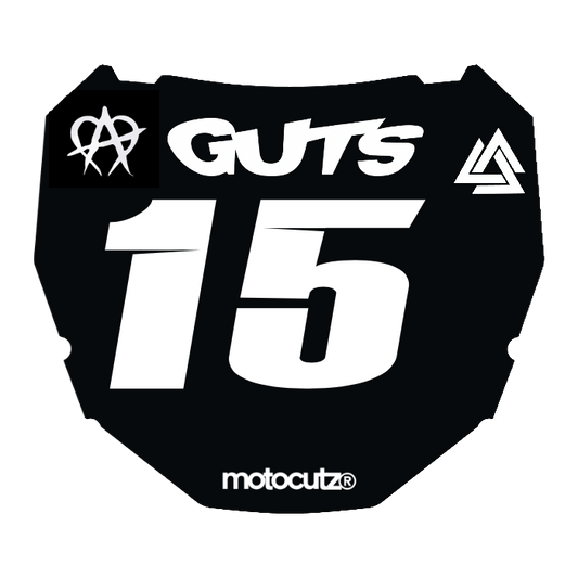 CUSTOM ODI NUMBER PLATE DECAL