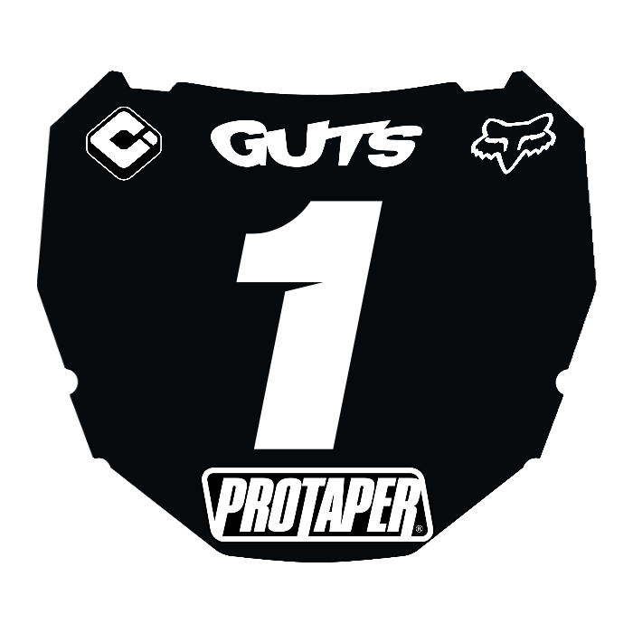 CUSTOM ODI NUMBER PLATE DECAL
