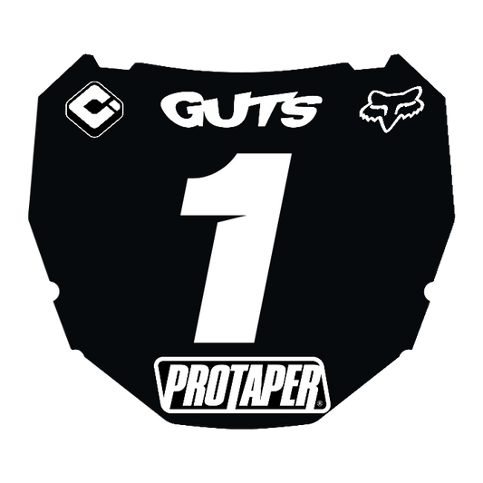 CUSTOM ODI NUMBER PLATE DECAL
