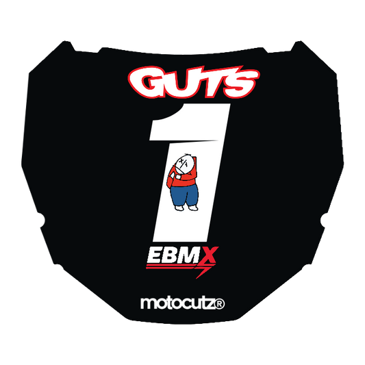 CUSTOM ODI NUMBER PLATE DECAL