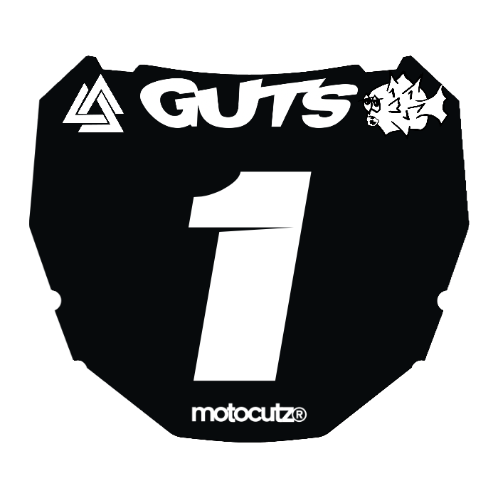 CUSTOM ODI NUMBER PLATE DECAL