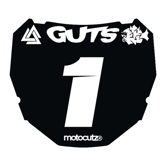 CUSTOM ODI NUMBER PLATE DECAL