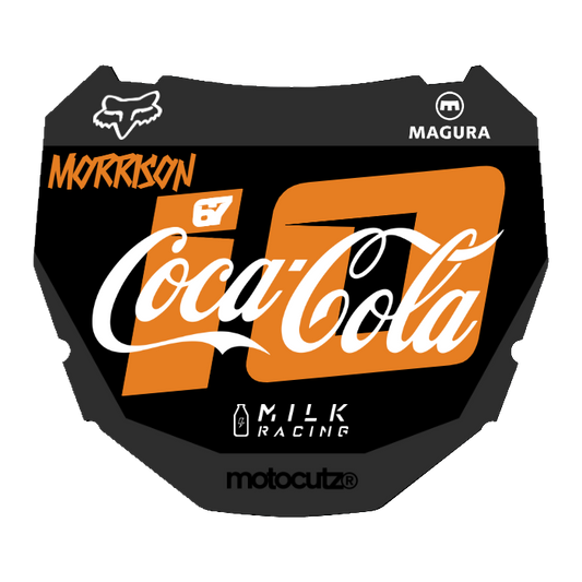 CUSTOM ODI NUMBER PLATE DECAL