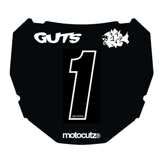 CUSTOM ODI NUMBER PLATE DECAL