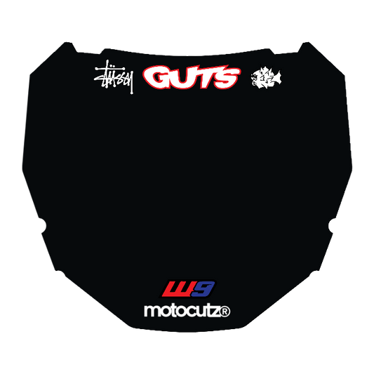 CUSTOM ODI NUMBER PLATE DECAL