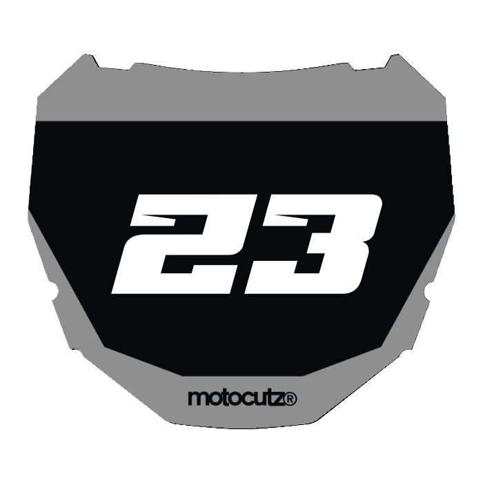CUSTOM ODI NUMBER PLATE DECAL