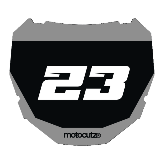 CUSTOM ODI NUMBER PLATE DECAL