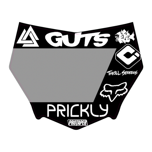 CUSTOM MOTOCUTZ FRONT PLATE DECAL