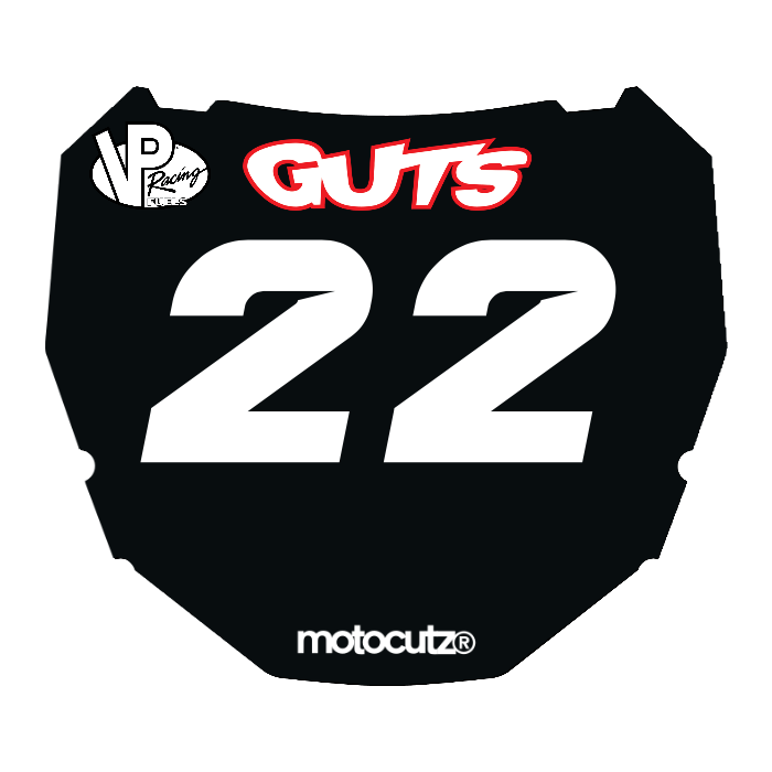 CUSTOM ODI NUMBER PLATE DECAL