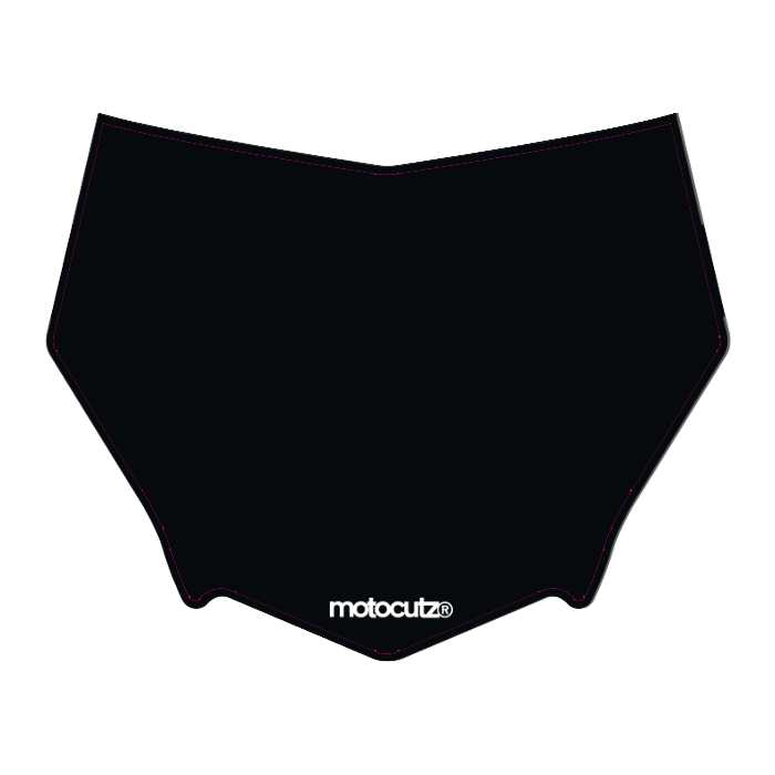 CUSTOM MOTOCUTZ FRONT PLATE DECAL