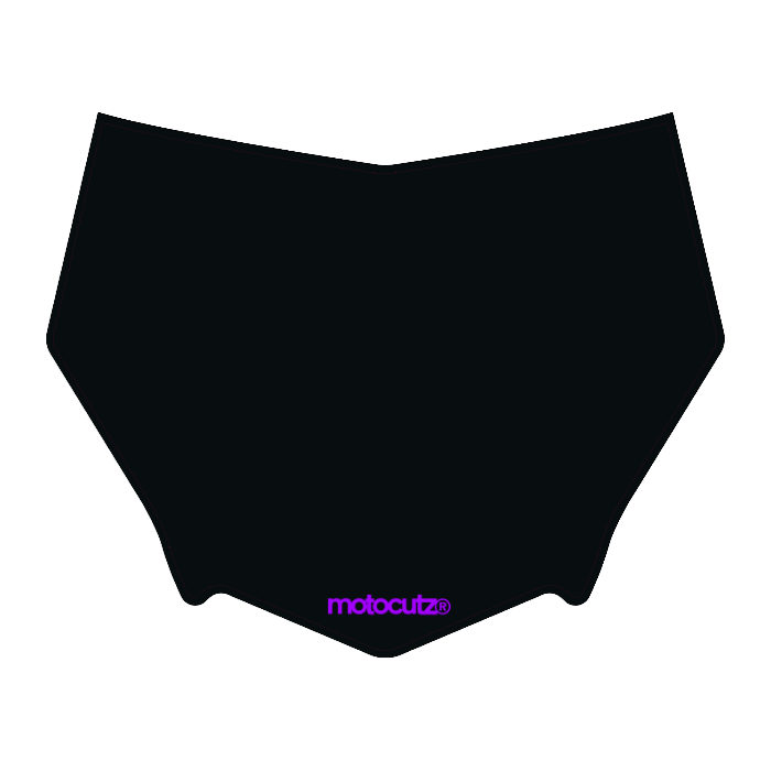 CUSTOM MOTOCUTZ FRONT PLATE DECAL