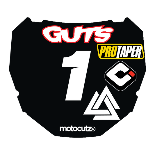 CUSTOM ODI NUMBER PLATE DECAL