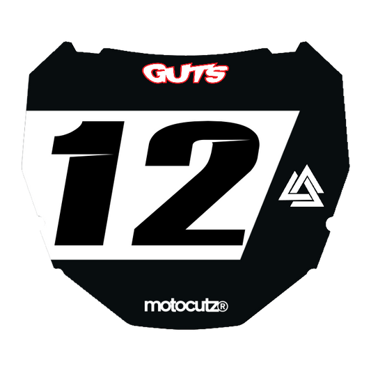 CUSTOM ODI NUMBER PLATE DECAL